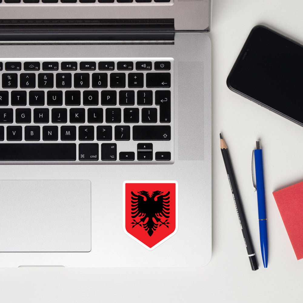 Albanian Crest Sticker