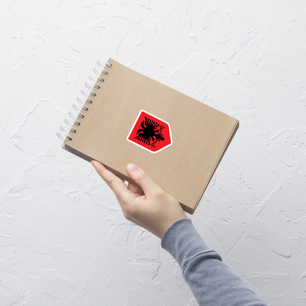 Albanian Crest Sticker