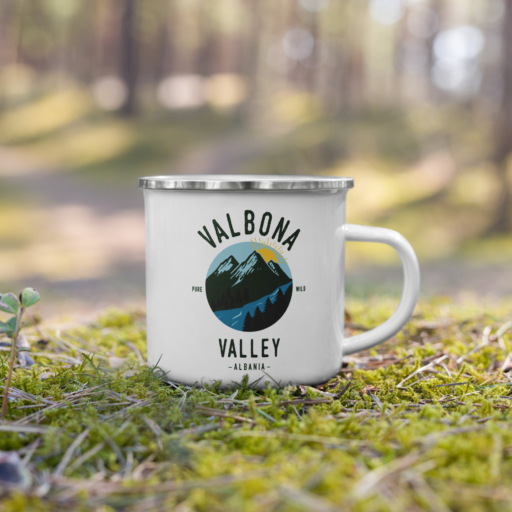 Valbona Enamel Mug