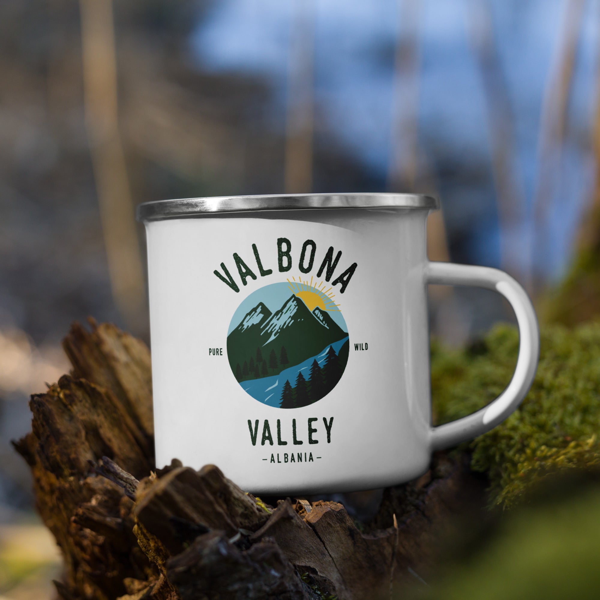 Valbona Enamel Mug