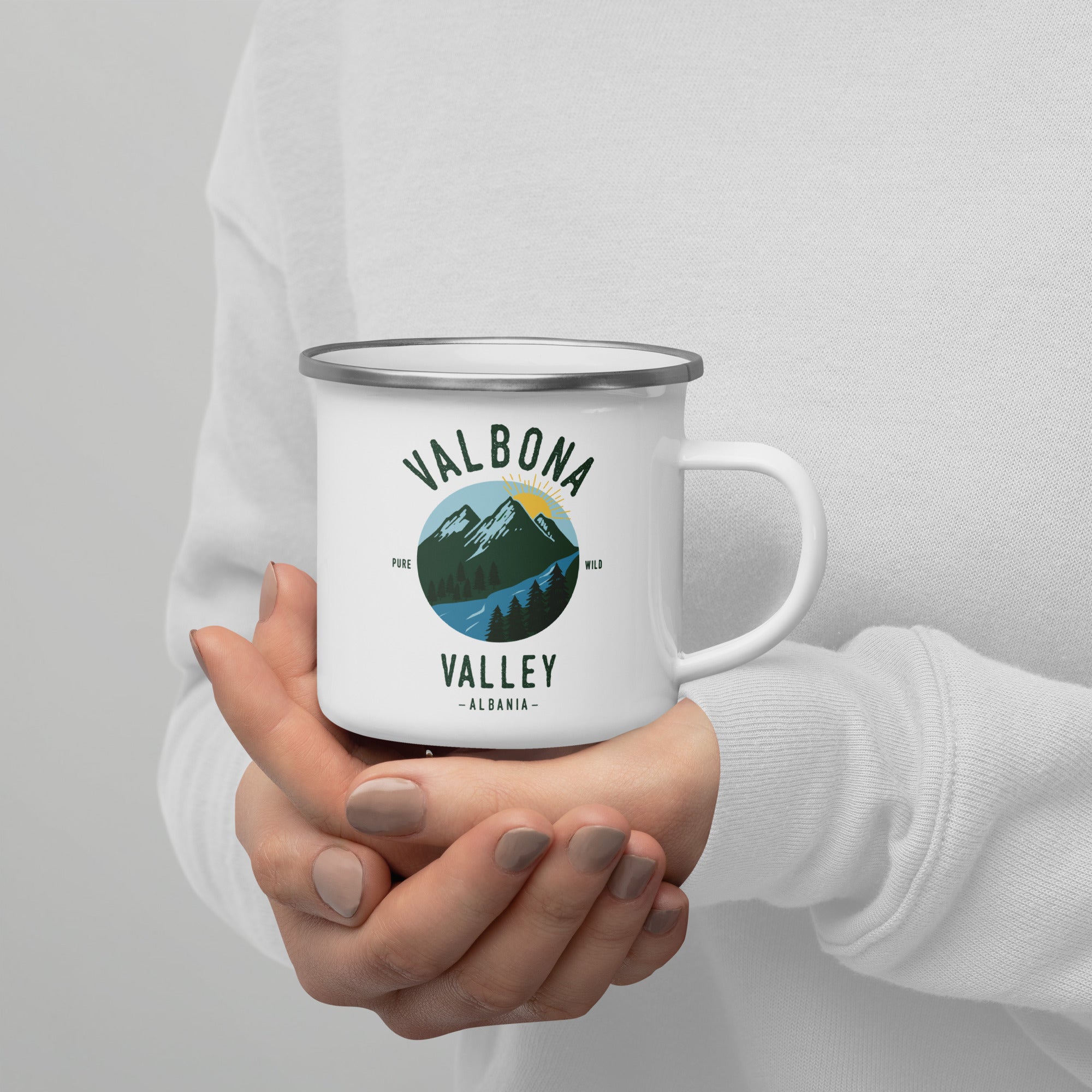 Valbona Enamel Mug
