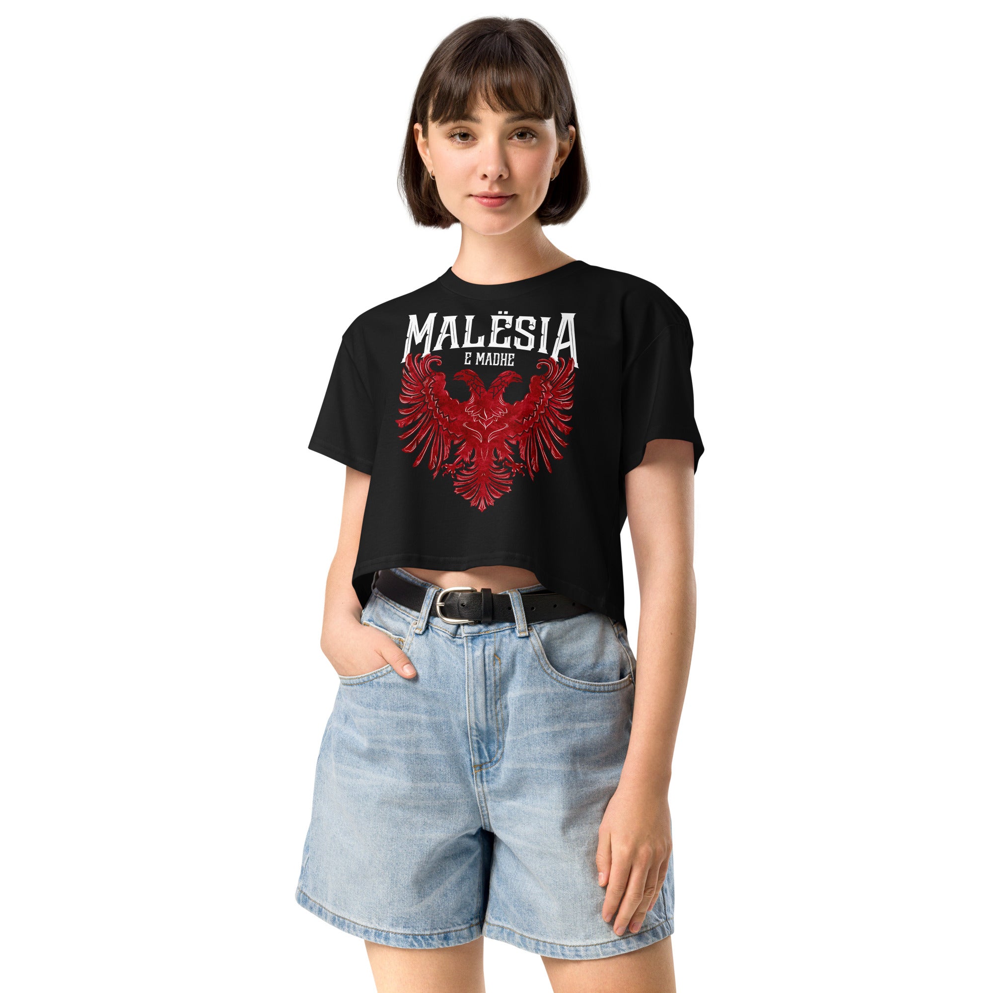 Malesia e Madhe Women's Crop Top