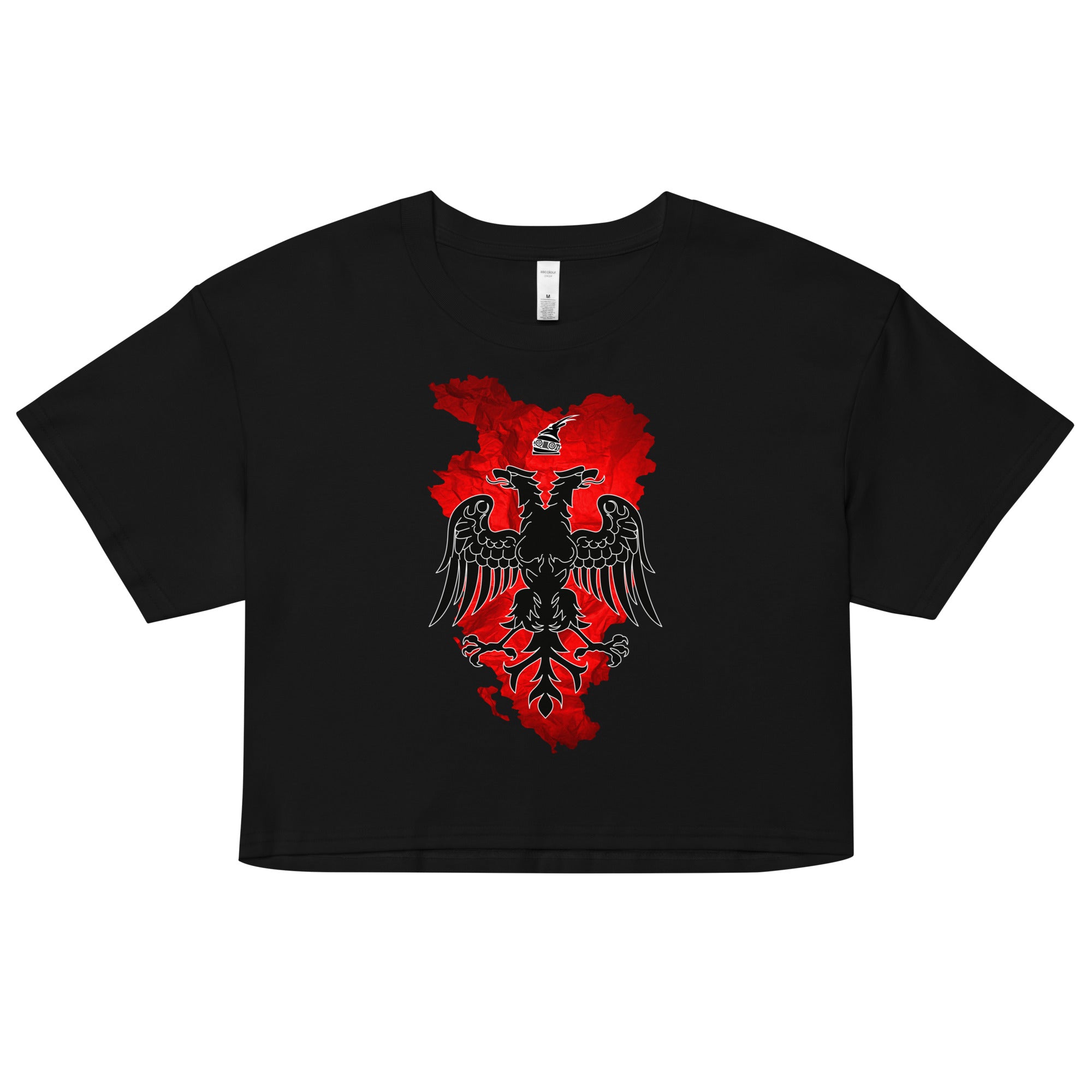 Ethnic Albania Women's Crop Top