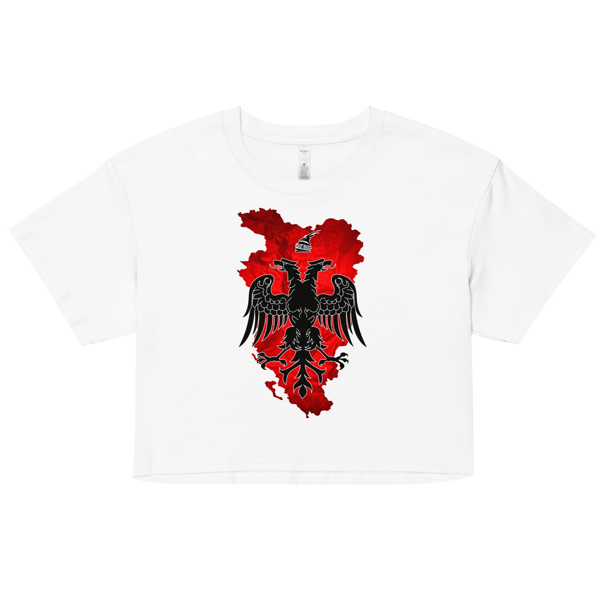 Ethnic Albania Women's Crop Top