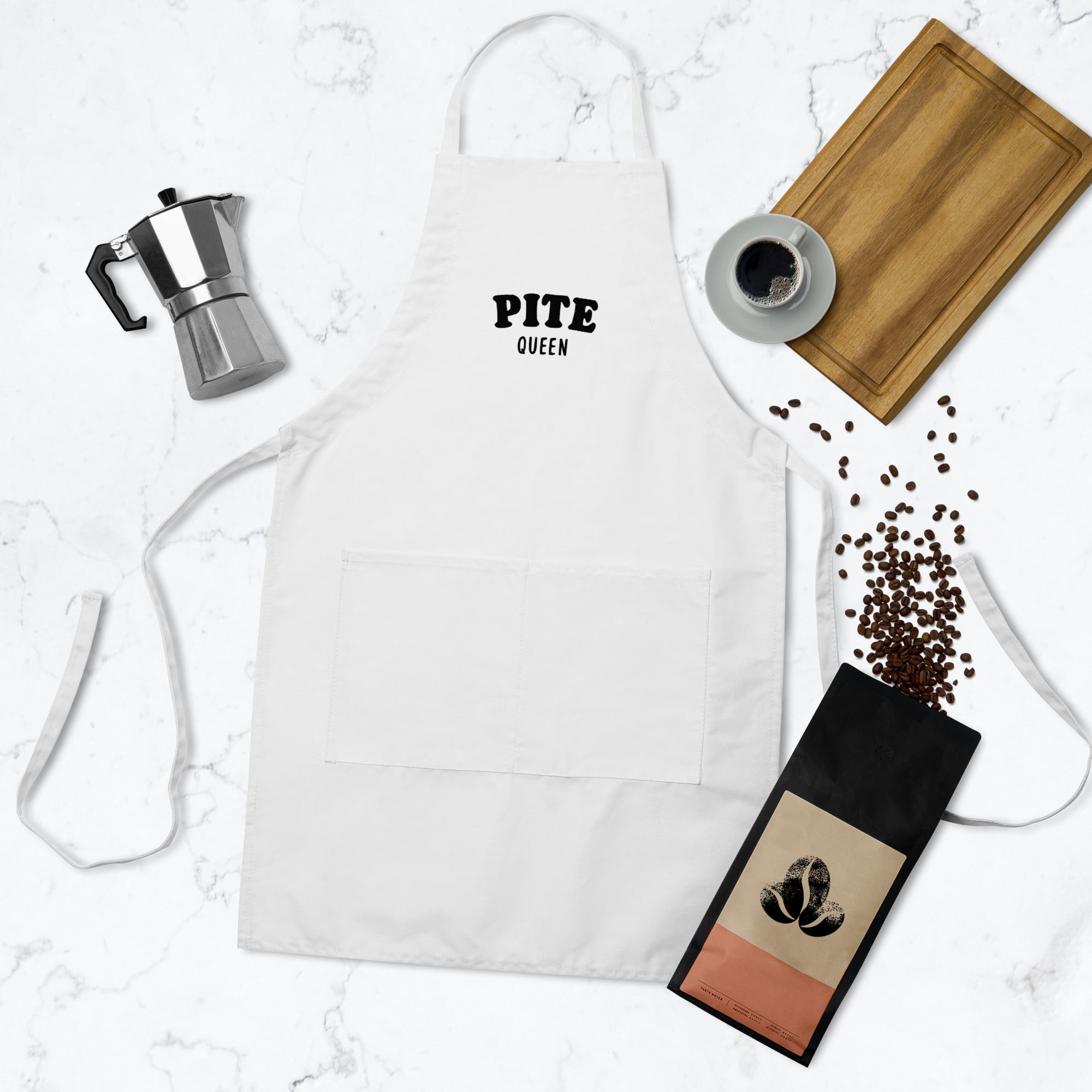 Pite Queen Embroidered Apron