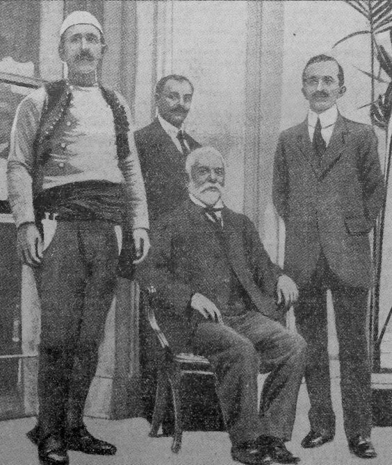 Founders of the first Albanian government