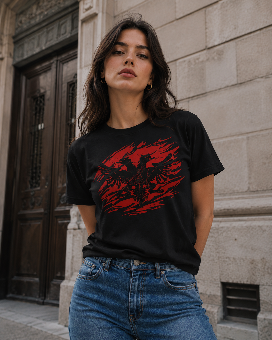 Eagle Scratch Women's T-Shirt