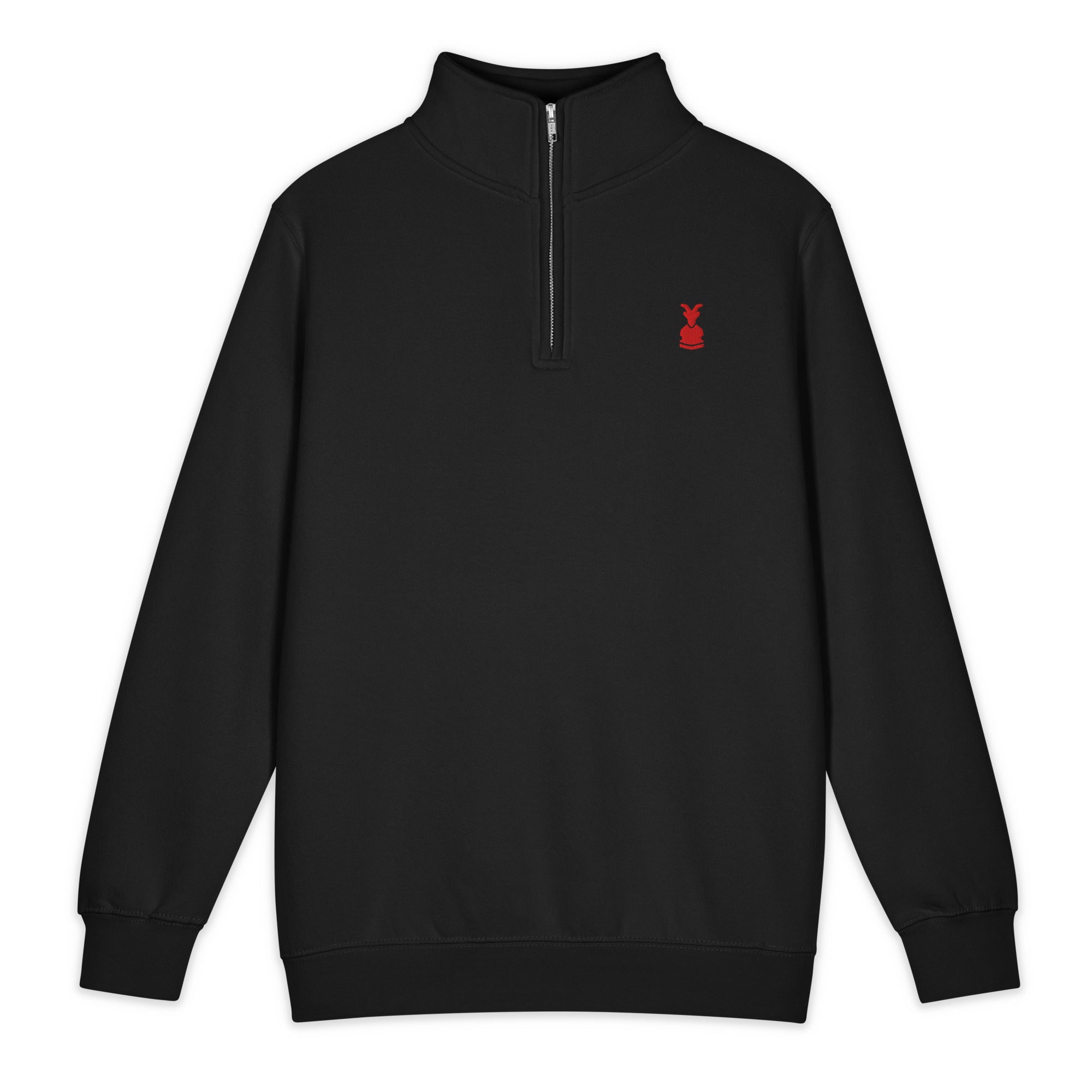 GOAT Embroidered 1/4 Zip Sweatshirt