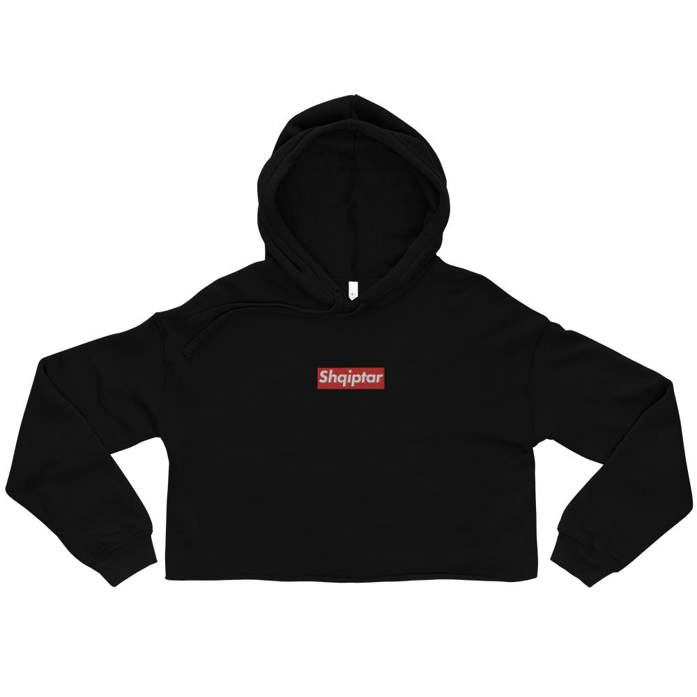 Supreme 2025 cropped hoodie